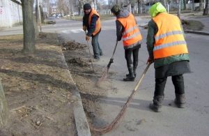 У Житомирі до 30 квітня триватиме масштабне прибирання вулиць, скверів, дворів і берегів водойм