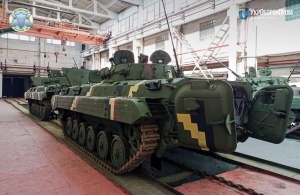 На заводі під Житомиром відремонтували партію бойових машин піхоти. ФОТО