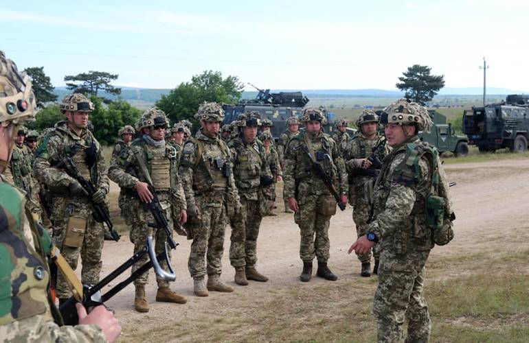 Житомирские десантники представляют Украину на международных учениях Saber Guardian. ФОТО