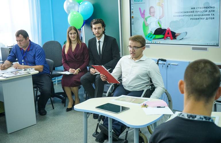 В Житомире открыли первый Центр инклюзивного профессионального образования. ФОТО