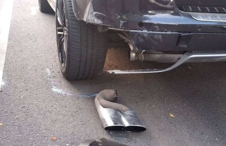 В Житомире пьяный водитель спровоцировал двойное ДТП и попытался скрыться