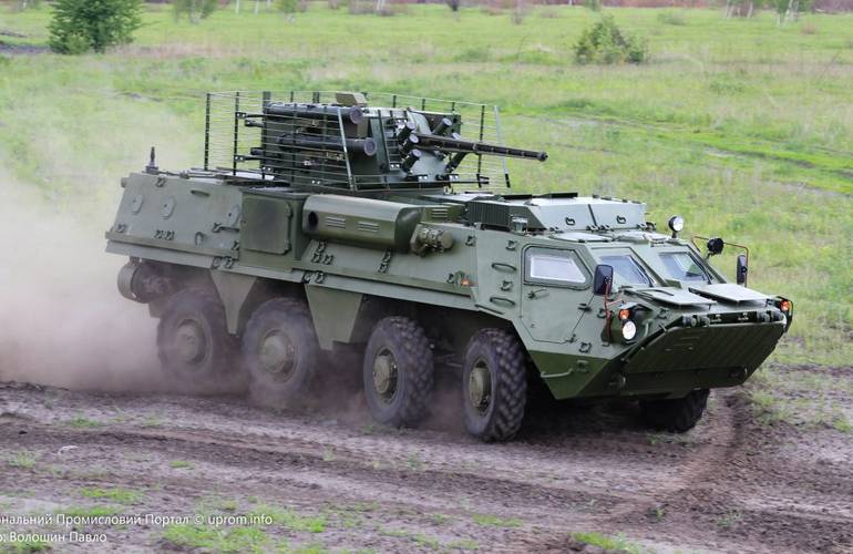 Житомирский бронетанковый завод будет производить корпуса для БТР-4Е