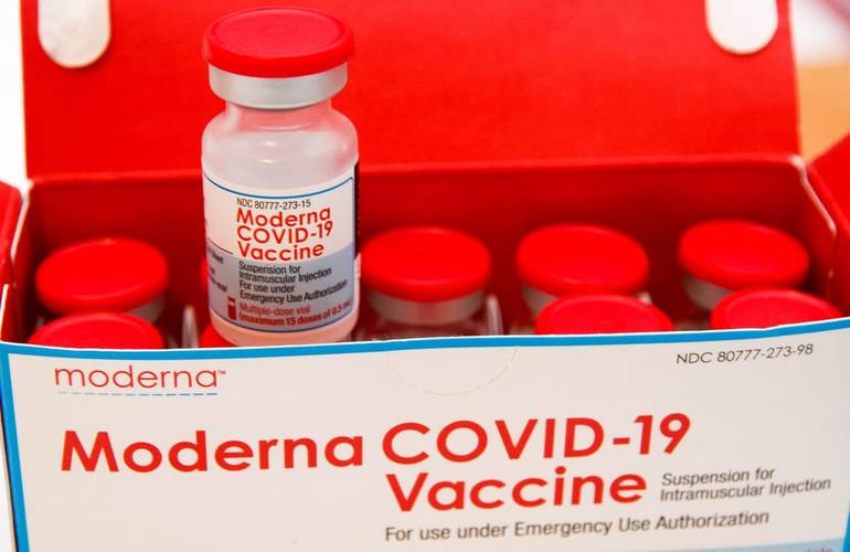 Житомирская область получила новую партию вакцины Moderna