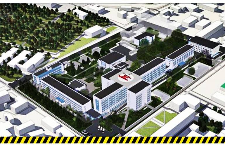 Стало известно, сколько будет стоить реконструкция Житомирской областной больницы