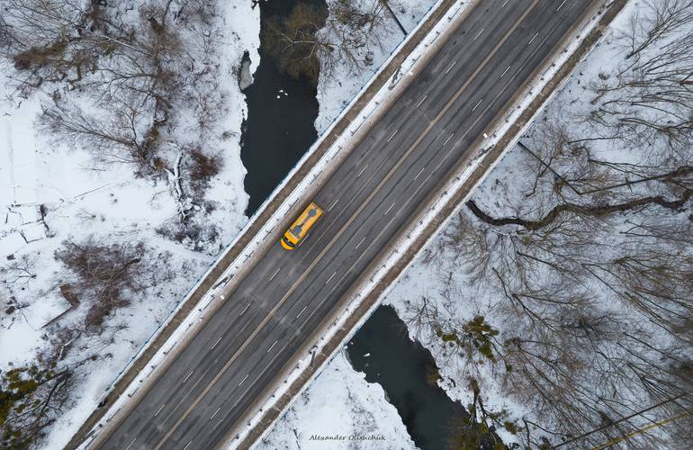 Впечатляющие пейзажи зимнего Житомира: фоторепортаж