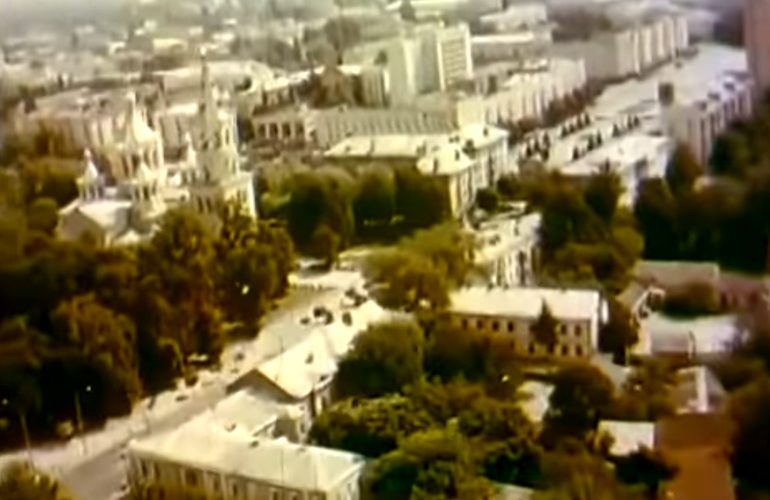 Первая киносъёмка с воздуха: в сети появился уникальный документальный фильм о Житомире
