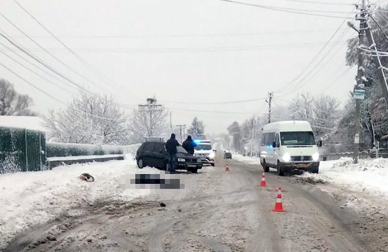 В Житомирской области водитель Volkswagen насмерть сбил пешехода на обочине