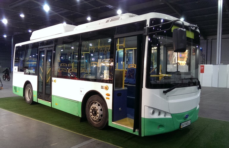 В Житомире тестируют китайский электробус Skywell