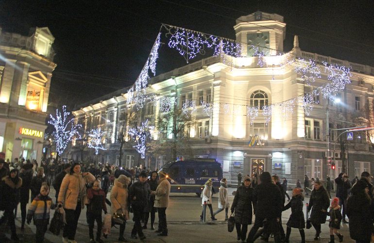 Новогоднее празднование в Житомире прошло без грубых нарушений правопорядка – полиция