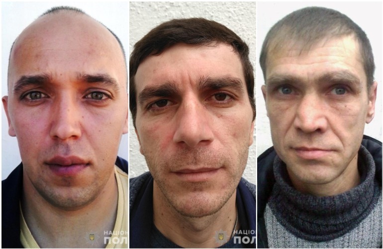 Полиция разыскивает троих заключенных, сбежавших из бердичевской колонии в 2017-2018 годах. ФОТО