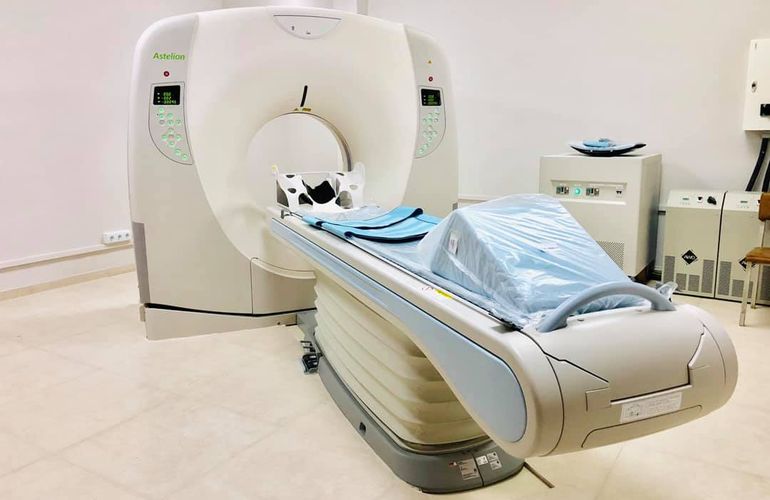 Житомирская районная больница отныне имеет современный компьютерный томограф. ФОТО