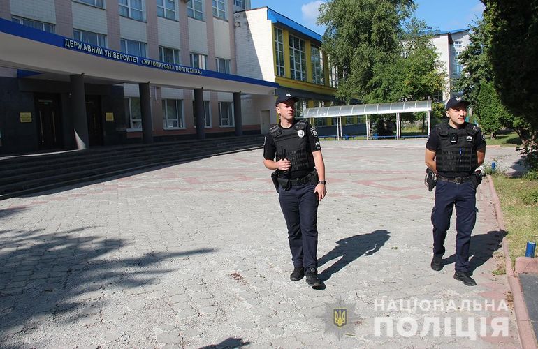 В Житомире опять «заминировали» вузы: взрывотехники и кинологи уже проверяют здания