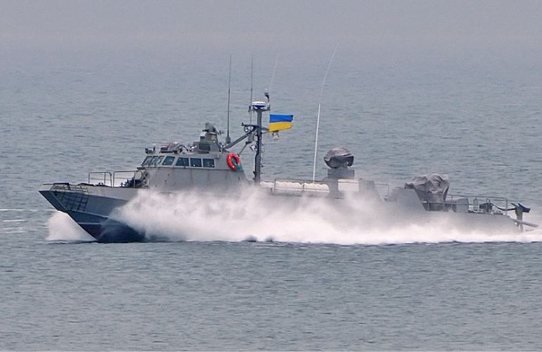 В честь города в Житомирской области назван новый десантный катер ВМС Украины. ФОТО