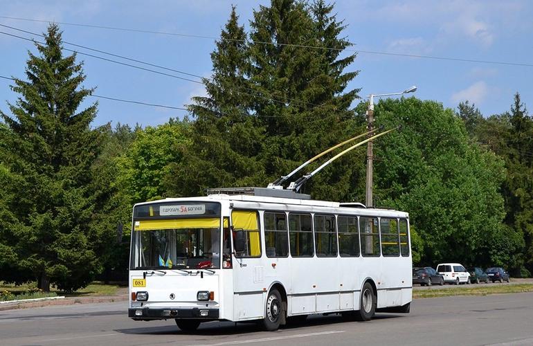 В Житомире на два дня изменится движение троллейбусов в направлении Богунии