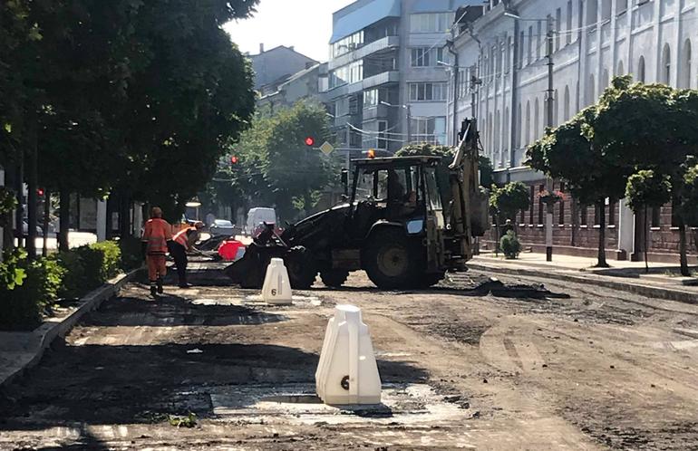 Из-за ремонта дорог в центре Житомира изменили схему движения троллейбусов