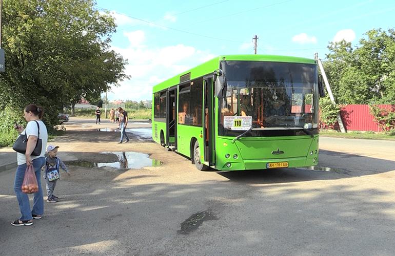 Мэрия внезапно изменила в Житомире схемы движения двух автобусных маршрутов и запустила новый. ФОТО
