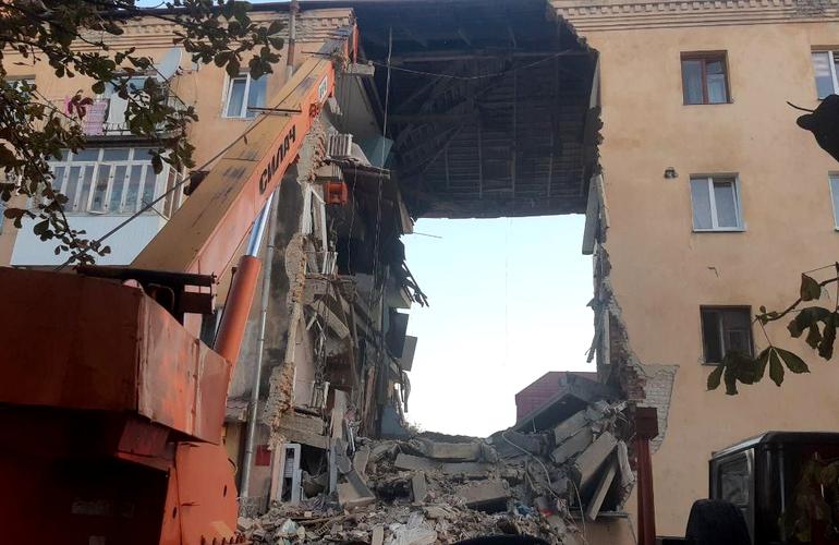 На Львовщине обрушился жилой дом, под завалами погибли два человека. ФОТО