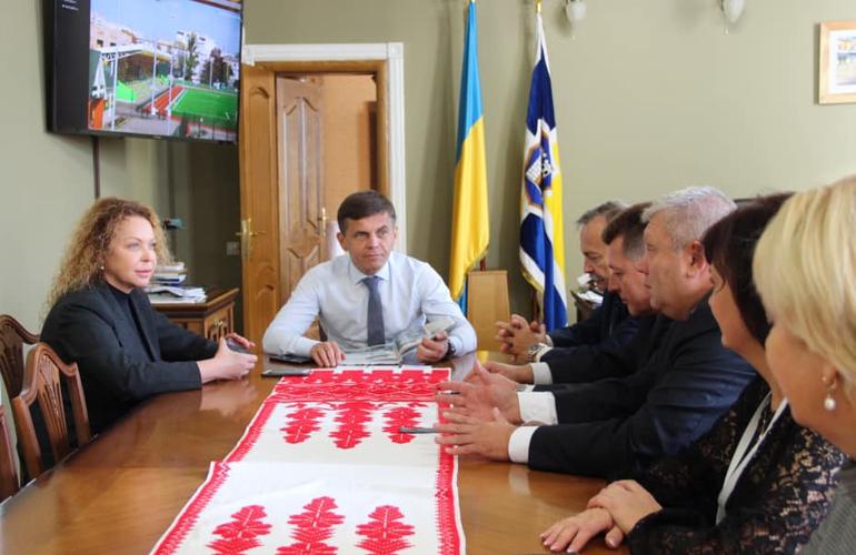 Мэр Житомира встретился с делегацией из белорусского города Гродно. ФОТО