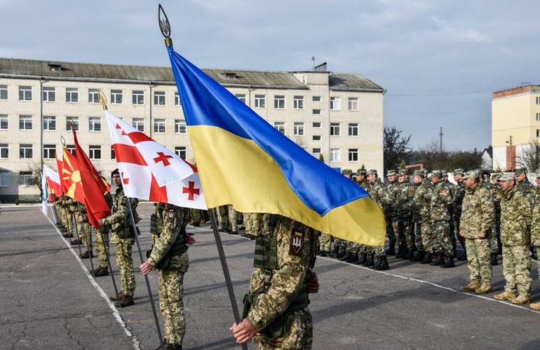Столица украинского десанта приняла международные военные учения. ФОТО