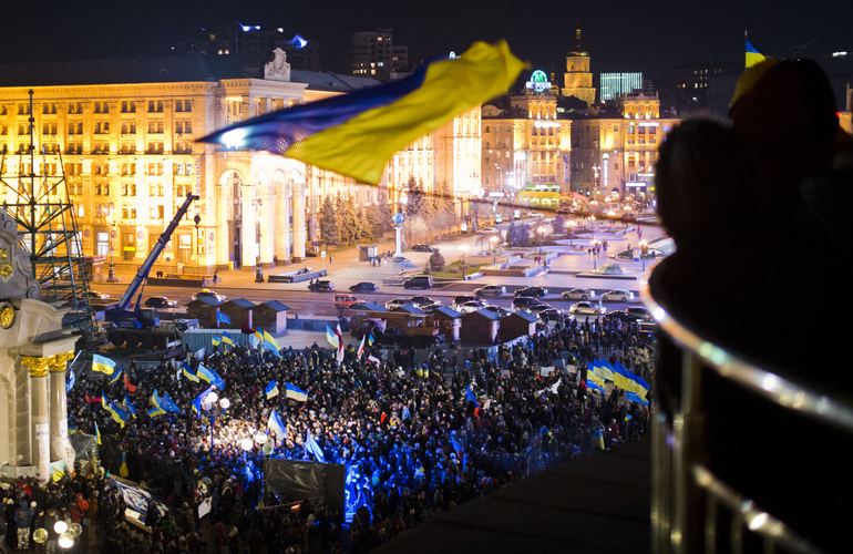 Житомирян зовут на майдан, чтобы совместно отметить День Достоинства и Свободы