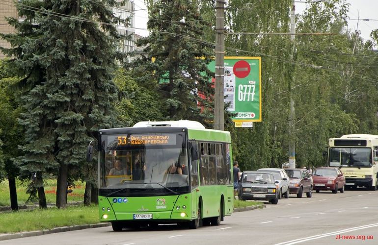 В кабинетах мэрии заговорили о возвращении автобусных маршрутов №53 на улицы Житомира