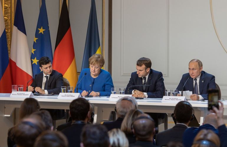 Нормандский саммит в Париже: о чем договорились Зеленский и Путин