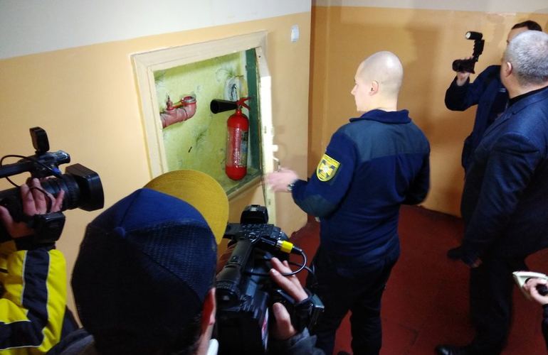 После ужасного пожара в Одессе спасатели взялись за проверки учреждений в Житомире