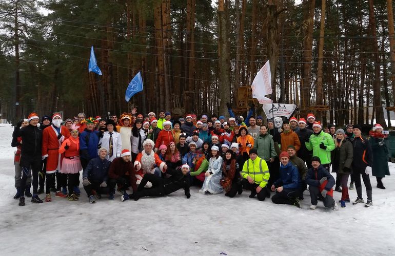 Житомирян приглашают начать новый год спортивно – пробежкой в Гидропарке