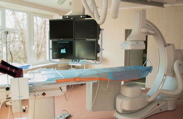 В житомирской больнице за 1,8 млн грн подготовят помещение под ангиограф