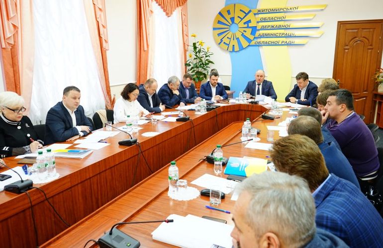 На ближайшей сессии Житомирского облсовета депутаты рассмотрят почти 100 вопросов