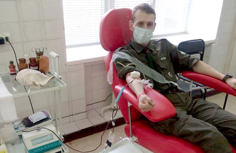 В Житомире запустили флешмоб, чтобы найти доноров крови