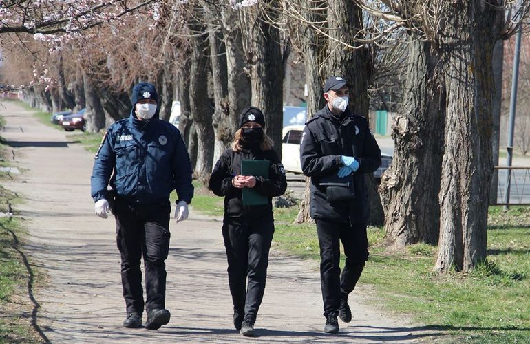 В городах Житомирской области, где больше всего случаев COVID-19, усилили патрулирование улиц