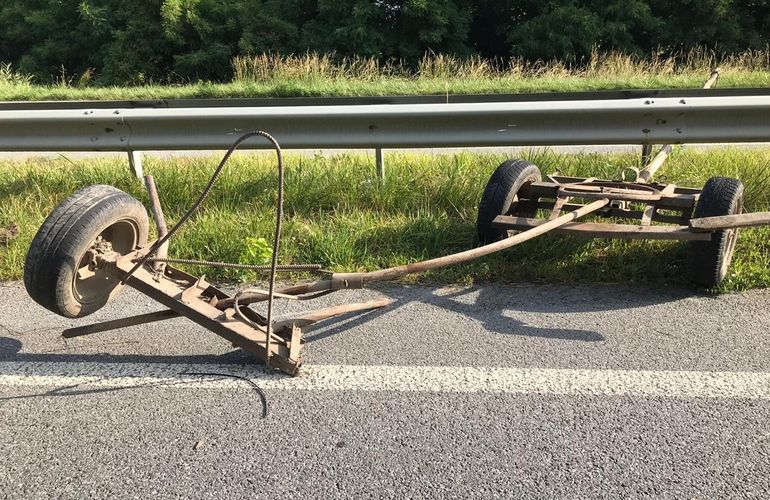 В Житомирской области перевернулась гужевая повозка: водитель погиб на месте