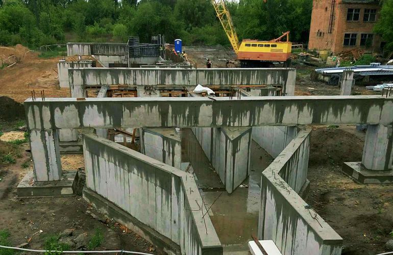 Водоканал показал, как в Житомире строят новые очистные сооружения. ФОТО