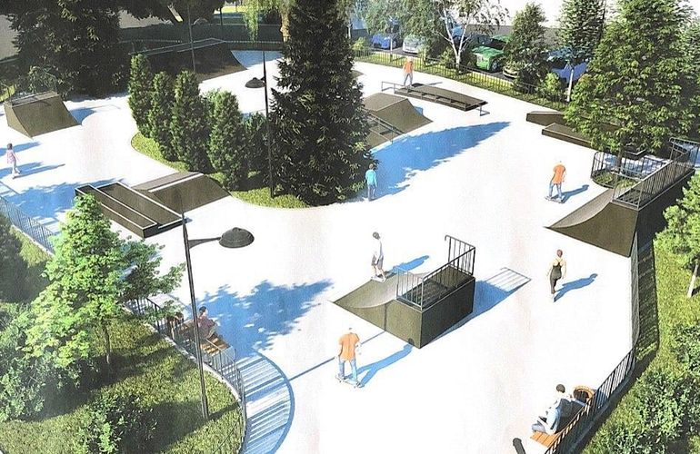 Скейт-парк в Житомире построят за 1,6 млн грн: часть оплатят спонсоры