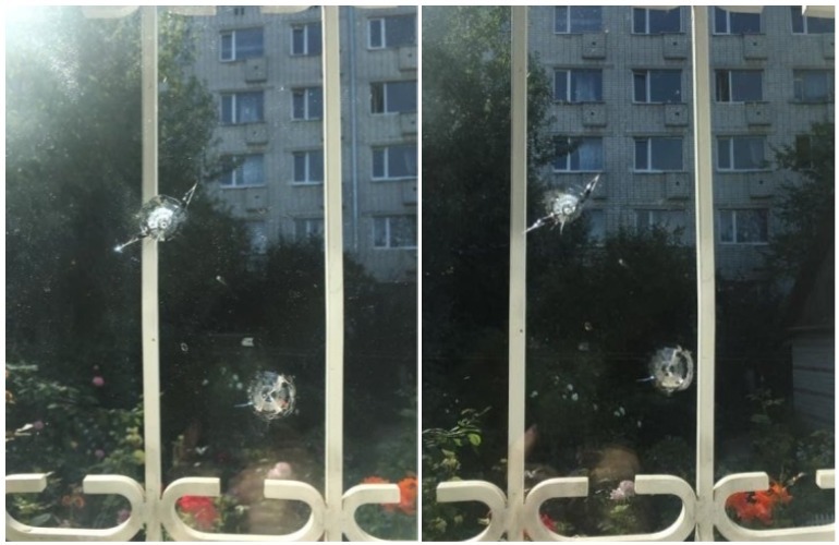 В Житомире студенты обстреляли из пистолета частный дом. ВИДЕО