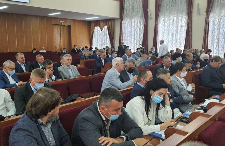 В Житомире началась очередная сессия областного совета: прямая трансляция