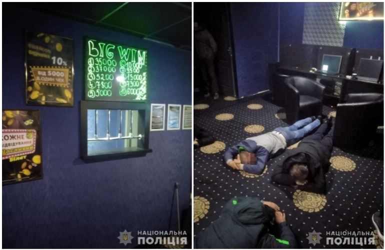 Попытка №5: полиция в очередной раз закрыла игорный зал на Киевской