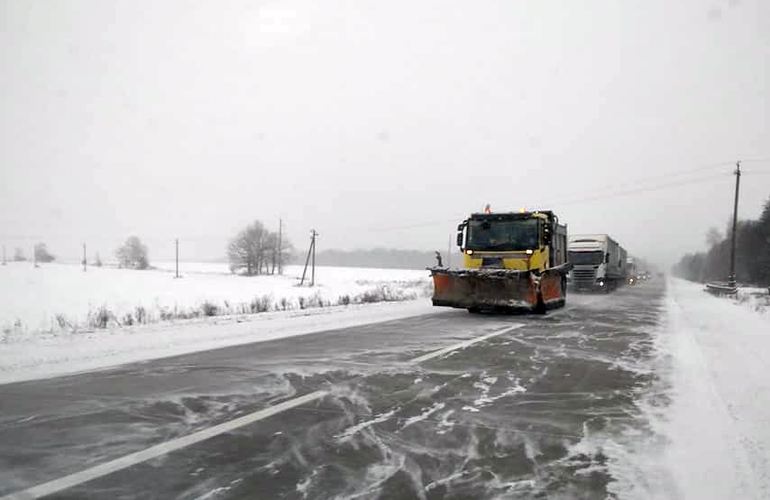 САД отчиталась об уборке снега на автодорогах Житомирской области