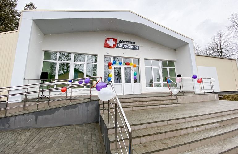 На Житомирщине за 9 млн грн построили очередную амбулаторию семейной медицины. ФОТО
