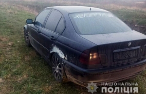 На Житомирщині водій BMW повідомив про викрадення машини, щоб уникнути покарання за ДТП